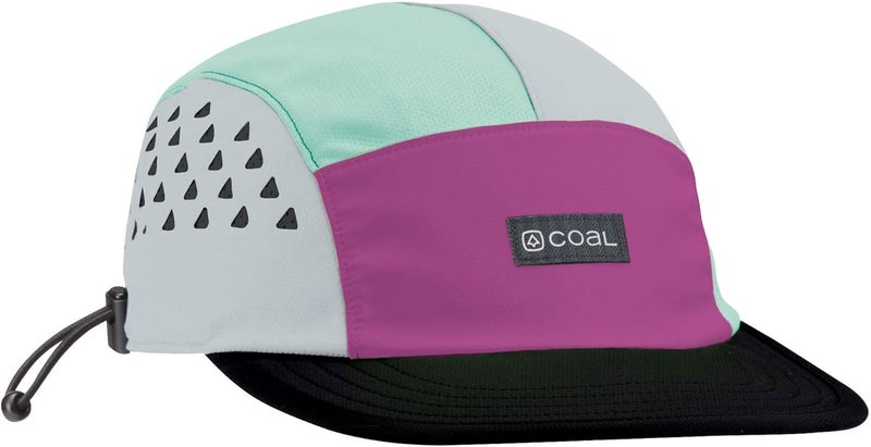 Coal Store Headwear Provo Performance 5 Panel Cap Hat - UPF 50, Moisture Wicking, Adjustable, Running, Cycling, Hiking - Image 1
